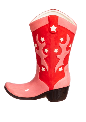 Add a touch of country charm to your home with the Cowboy Boot Vase from Sass And Belle. This unique flower vase is perfect for displaying your favorite blooms.